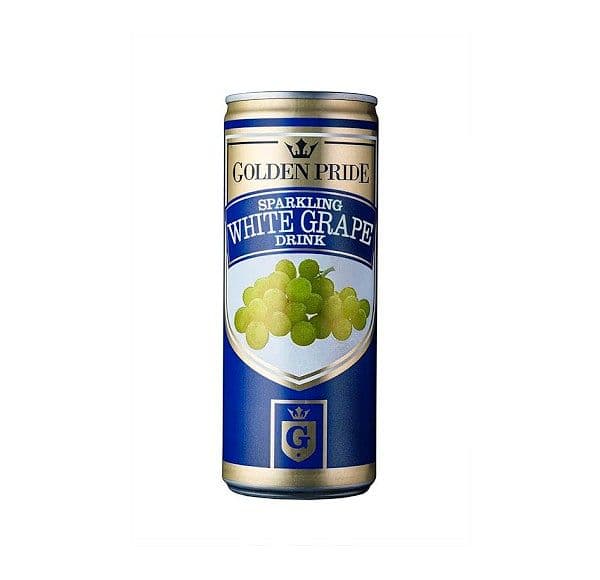 Golden Pride Sparkling White Grape Drink 250ml