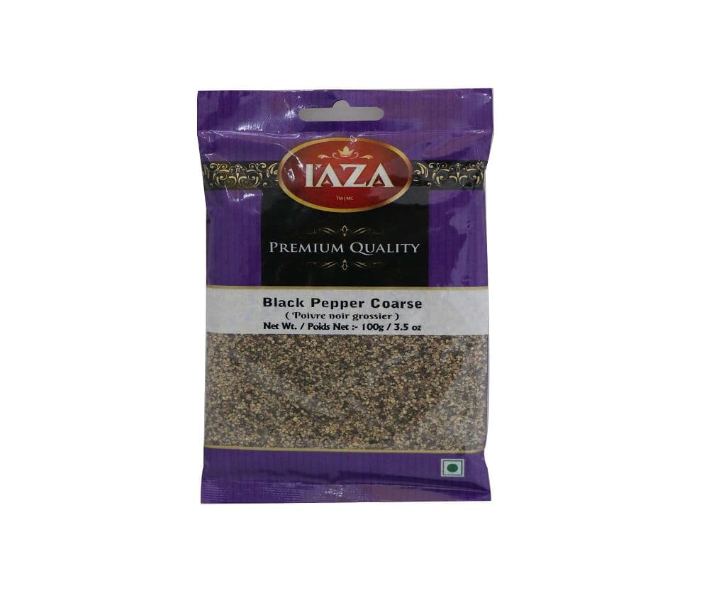 TAZA Black Pepper Coarse (Pouch) 100Gm