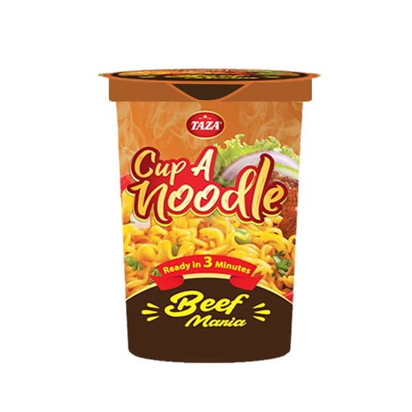 TAZA Beef Mania Cup A Noodle