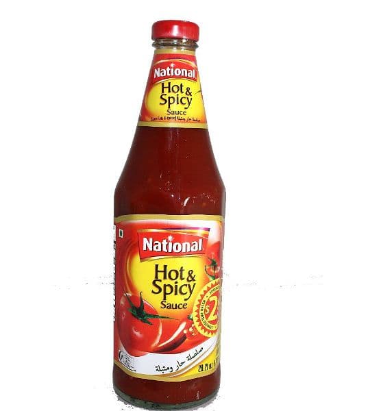 HOT & SPICY SAUCE 800 GM X 6